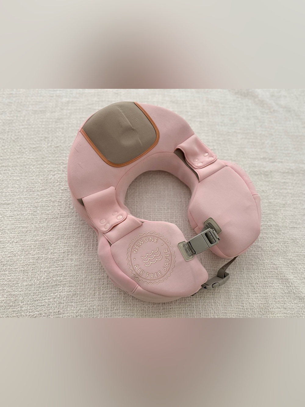 NEWONE Air-Free Safer Pink Baby Float - Non-Inflatable Training Aid, Used